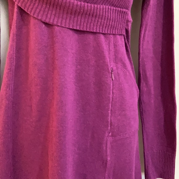Athleta magenta pink sweater dress S - Picture 3 of 3